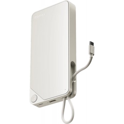 Внешний аккумулятор Momax 1-Power X Built-in USB-C IP153 20000mAh (белый)