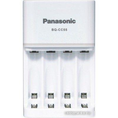 Зарядное Panasonic BQ-CC55E (белый)