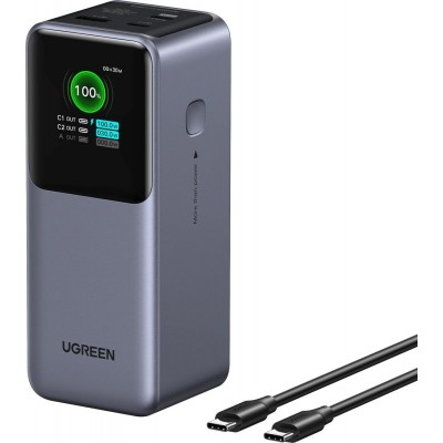 Внешний аккумулятор Ugreen PB721 20000mAh (серый)