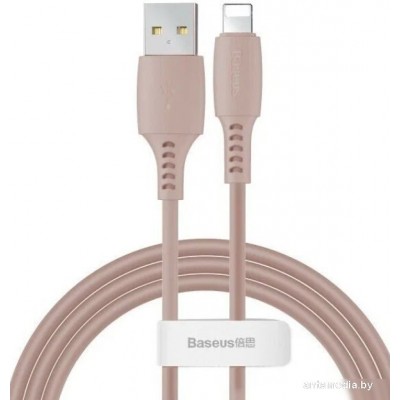 Кабель Baseus CALDC-04 USB Type-A - Lightning (1.2 м, розовый)