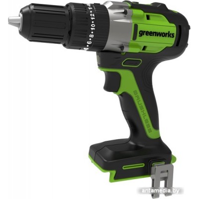 Ударная дрель-шуруповерт Greenworks GD24ID3 3704107 (без АКБ) Ударная дрель-шуруповерт Greenworks GD24ID3 3704107 (без АКБ)