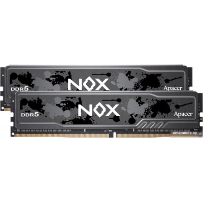 Оперативная память Apacer NOX 2x32ГБ DDR5 5200 МГц AH5U64G52C522MBAA-2
