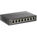Неуправляемый коммутатор D-Link DGS-1008P/F3A