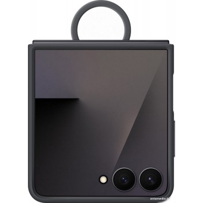 Чехол для телефона Samsung Ring Case для Samsung Galaxy Z Flip7 (черный)