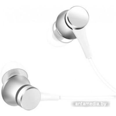 Наушники Xiaomi Mi In-Ear Headphones Basic HSEJ03JY (серебристый) Наушники Xiaomi Mi In-Ear Headphones Basic HSEJ03JY (серебристый)
