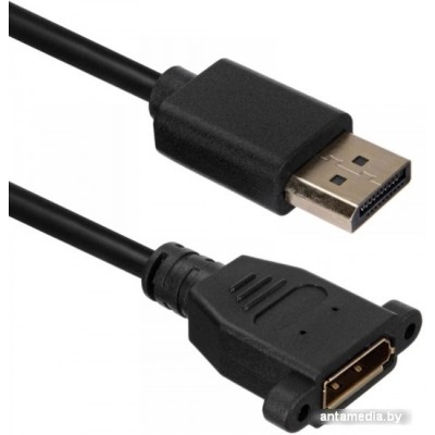 Удлинитель ACD DisplayPort - DisplayPort ACD-DDPF2-50B (5 м, черный)