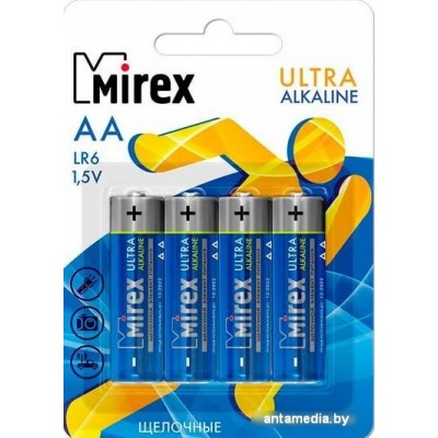 Батарейки Mirex Ultra Alkaline AA 4 шт LR6-E4
