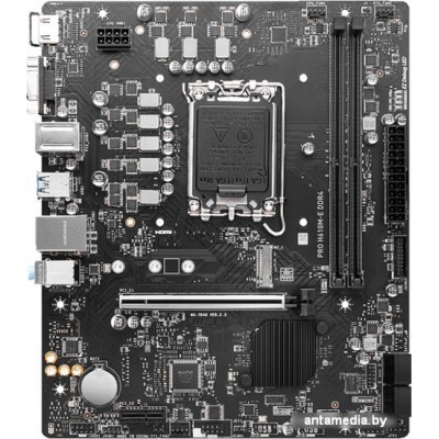 Материнская плата MSI PRO H610M-E DDR4