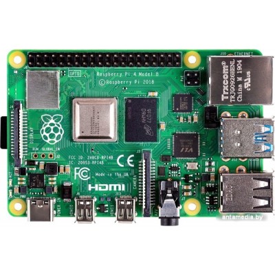 Одноплатный компьютер Raspberry Pi 4 4GB