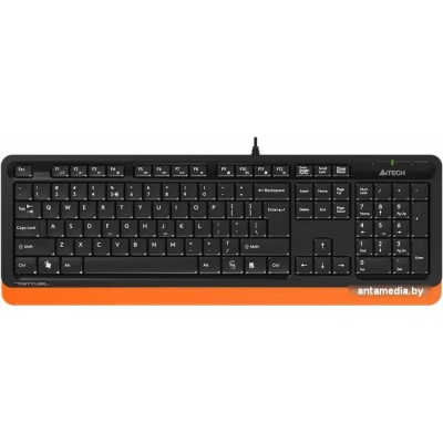 Клавиатура A4Tech Fstyler FK10 (черный/оранжевый)