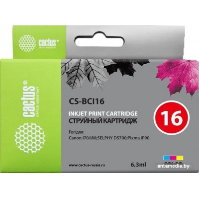 Картридж CACTUS CS-BCI16