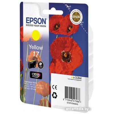 Картридж Epson C13T17044A10