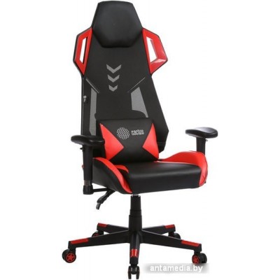 Кресло CACTUS CS-CHR-090BLR (черный/красный)