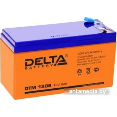 Аккумулятор для ИБП Delta DTM 1209 (12В/9 А·ч)