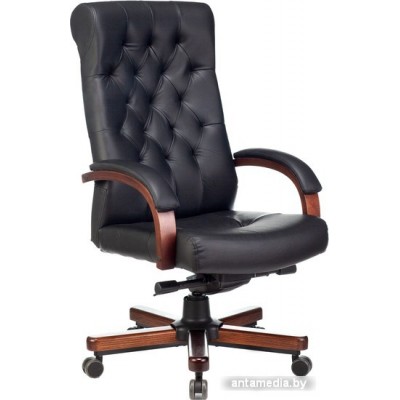 Кресло Бюрократ T-9928WALNUT (черный) Кресло Бюрократ T-9928WALNUT (черный)