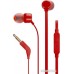 Наушники JBL T110 (красный)