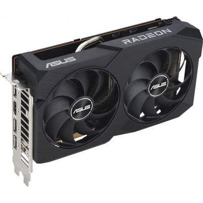 Видеокарта ASUS Dual Radeon RX 7600 V2 OC Edition 8GB GDDR6 DUAL-RX7600-O8G-V2 Видеокарта ASUS Dual Radeon RX 7600 V2 OC Edition 8GB GDDR6 DUAL-RX7600-O8G-V2