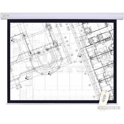 Проекционный экран CACTUS Motoscreen CS-PSM-180x180