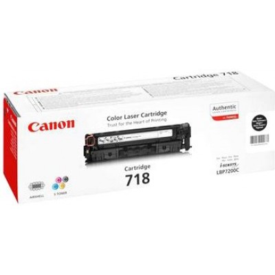 Картридж Canon 718 Black (2662B002AA)