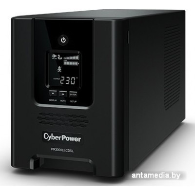 Источник бесперебойного питания CyberPower PR3000ELCDSL 3000VA