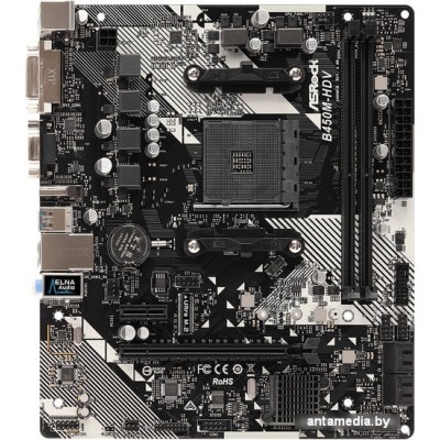 Материнская плата ASRock B450M-HDV R4.0