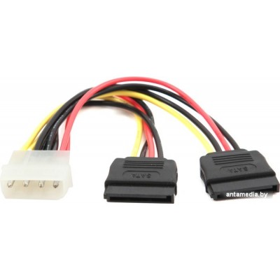 Кабель Cablexpert CC-SATA-PSY-0.3M Кабель Cablexpert CC-SATA-PSY-0.3M