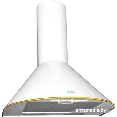 Кухонная вытяжка Elikor Эпсилон 60П-430-П3Л (белый/золото)