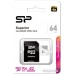 Карта памяти Silicon-Power Superior microSDXC SP064GBSTXDA2V20SP 64GB (с адаптером)