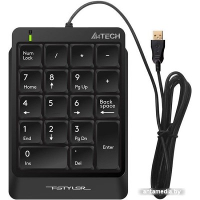 Цифровой блок A4Tech FK13P (черный)