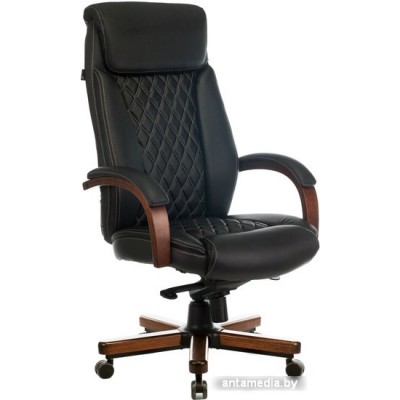 Кресло Бюрократ T-9924WALNUT (черный) Кресло Бюрократ T-9924WALNUT (черный)