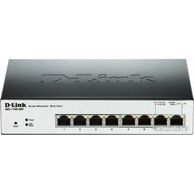Коммутатор D-Link DGS-1100-08PLV2/A1A