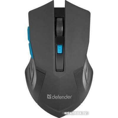 Мышь Defender Accura MM-275 (черный/синий)