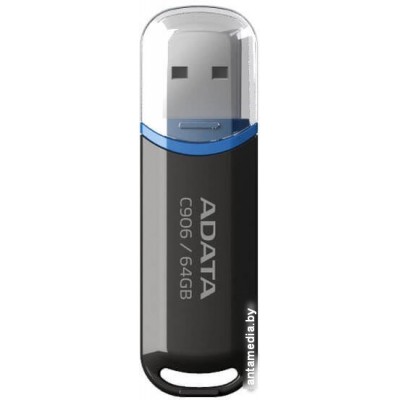 USB Flash A-Data C906 64GB (черный)