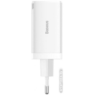 Сетевое зарядное Baseus GaN5 Pro Fast Charger 2C+U 65W (белый)