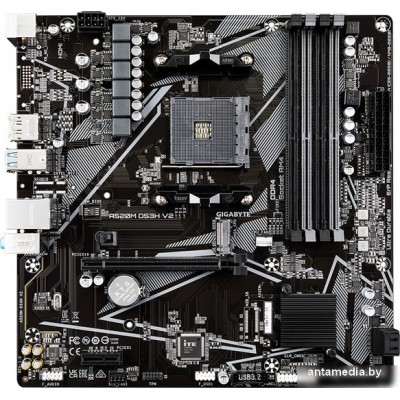 Материнская плата Gigabyte A520M DS3H V2 (rev. 1.0)