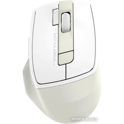 Мышь A4Tech Fstyler FG45CS Air (белый/бежевый)