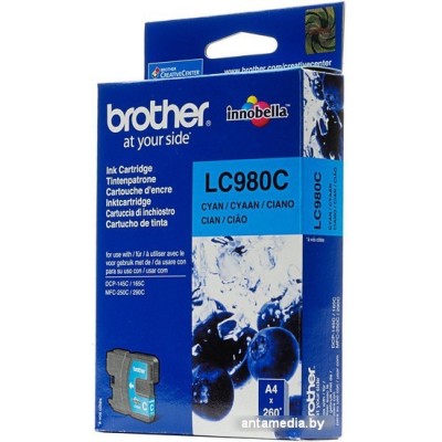 Картридж Brother LC980C