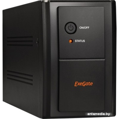 Источник бесперебойного питания ExeGate UNB-1000.LED.AVR.EURO.RJ.USB EP212518RUS