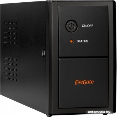 Источник бесперебойного питания ExeGate UNB-650.LED.AVR.EURO EP285601RUS