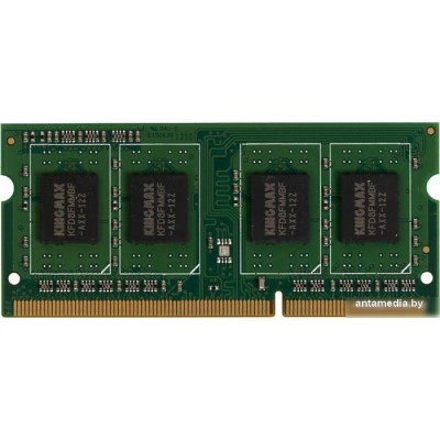 Оперативная память Kingmax 4ГБ DDR3 SODIMM 1600 МГц KM-SD3-1600-4GS