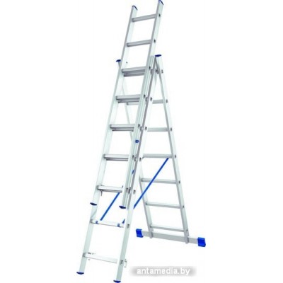 Лестница-стремянка СибрТех 97817 3x7 ступеней