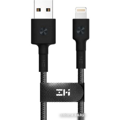 Кабель ZMI AL853 USB Type-A - Lightning (1.5 м, черный)