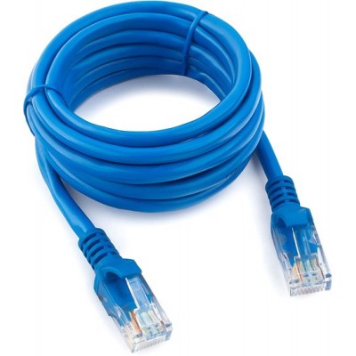 Кабель Cablexpert PP10-2M/B (2 м, синий) Кабель Cablexpert PP10-2M/B (2 м, синий)