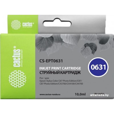 Картридж CACTUS CS-EPT0631 (аналог Epson T0631)