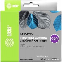 Картридж CACTUS CS-LC970C (аналог Brother LC970C)