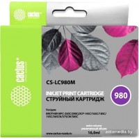 Картридж CACTUS CS-LC980M (аналог Brother LC980M)