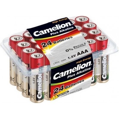 Батарейки Camelion AAA 24 шт. [LR03-PB24]