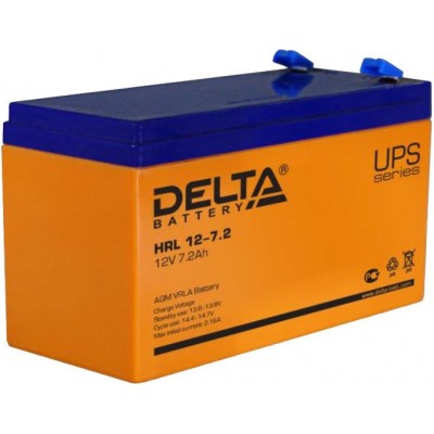 Аккумулятор для ИБП Delta HRL 12-7.2 (12В/7.2 А·ч)