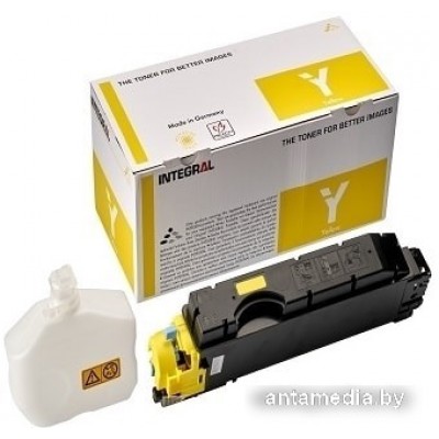 Картридж INTEGRAL TK-5140Y (аналог Kyocera TK-5140Y)