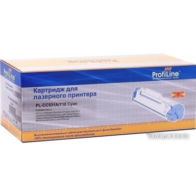 Картридж ProfiLine PL-CC531A/718-C (аналог HP CC531A, Canon 718C) Картридж ProfiLine PL-CC531A/718-C (аналог HP CC531A, Canon 718C)